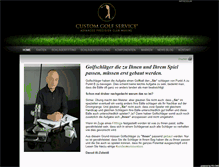 Tablet Screenshot of customgolf.at